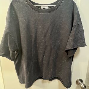 Zenana Outfitters Charcoal Tee